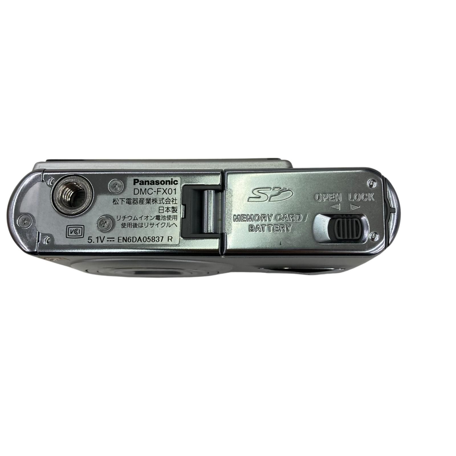 186000 動作未確認 Panasonic パナソニック デジタルカメラ DMC-FX01