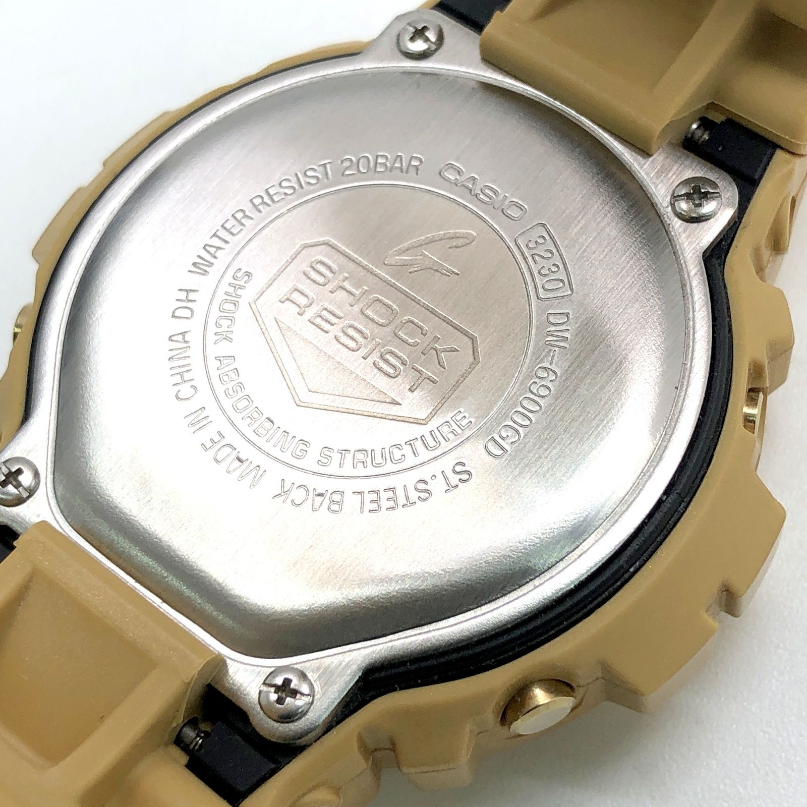 CASIO G-SHOCK DW-6900GD クレイジーカラー ゴールド