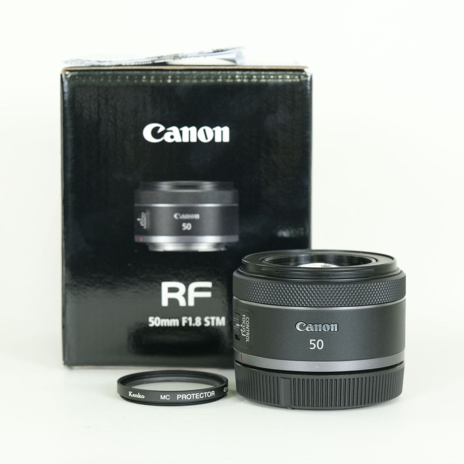 美品 canon RF 50mm F1.8 STM （美品）レンズ Canon RF 50mm F1.8 STM 