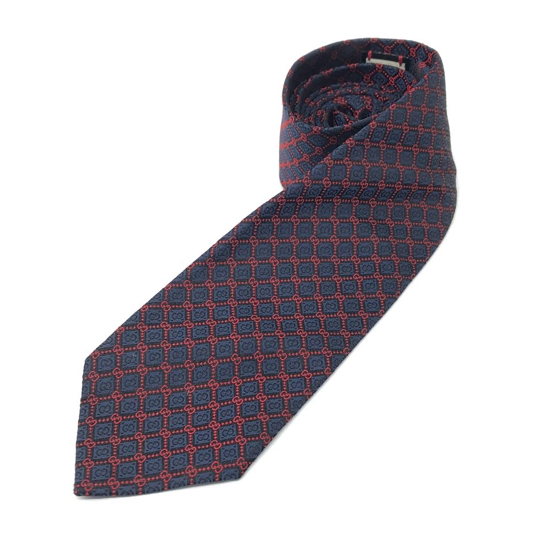 倉吉店】 中古 GUCCI | グッチ ネクタイ GGランバス/モチーフ