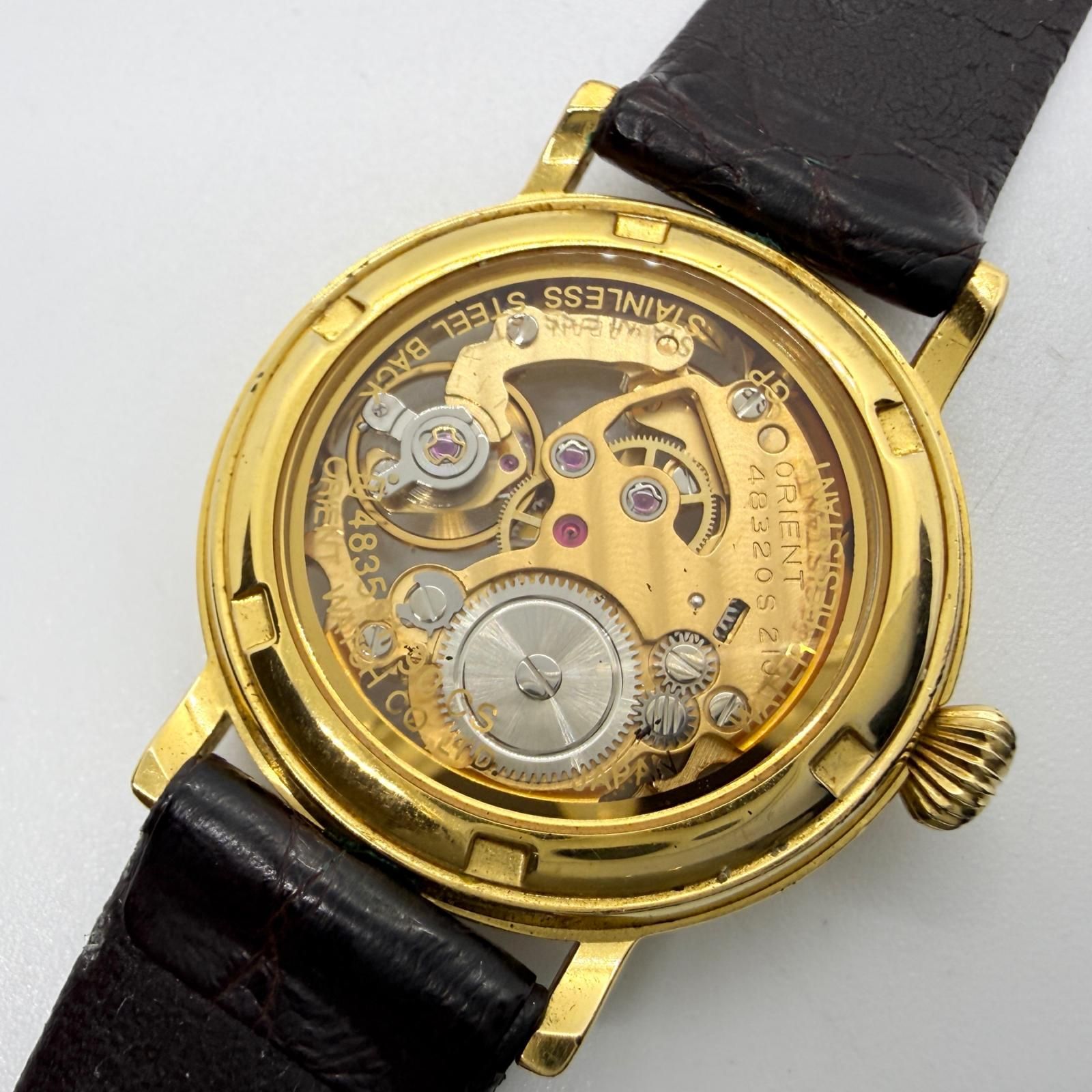 ORIENT オリエント モンビジュ 483501-90CS クリア 手巻き ユニ