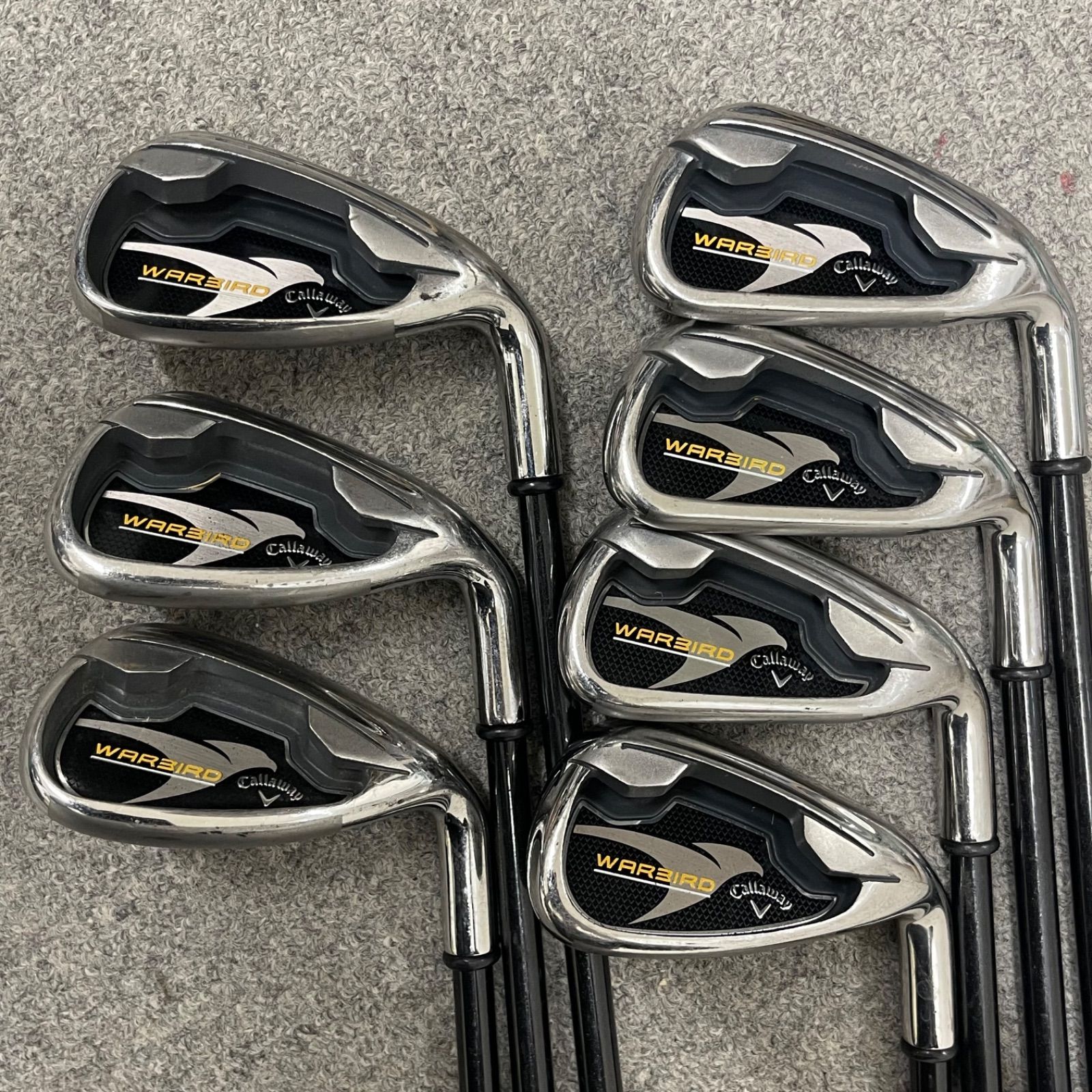 NPA】Callaway WARBIRD キャロウェイ ウォーバードアイアン 5-9 P S 7 