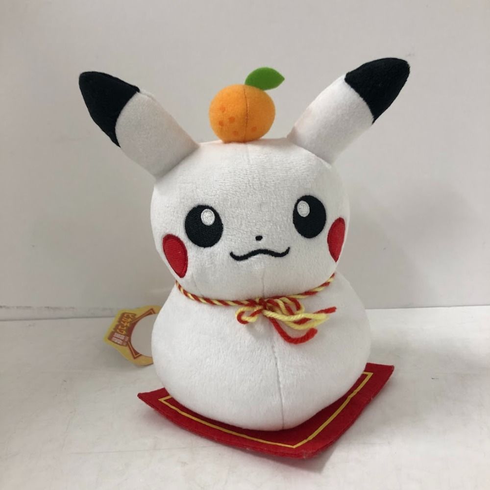 08w16107 ぬいぐるみ ピカチュウ鏡餅 ピカチュウ ポケットモンスター