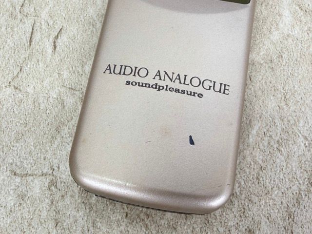 送料無料 通電OK AUDIO ANALOGUE soundpleasure オーディオアナログ