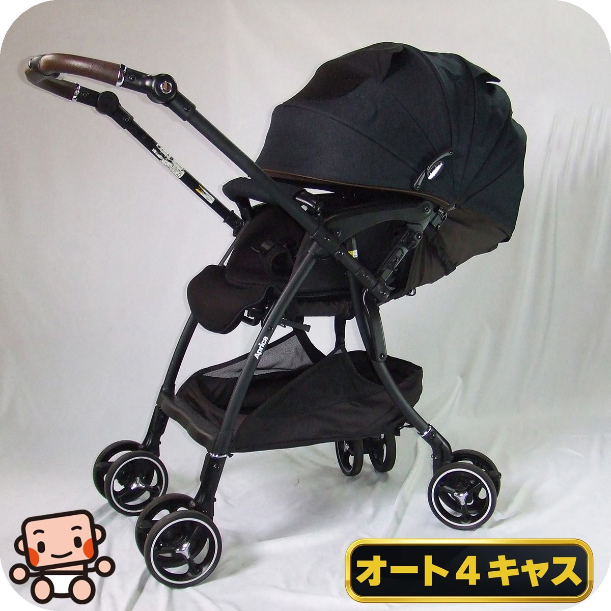 お得っ！厳選中古】ベビーカー 中古 アップリカ ラクーナ クッション 
