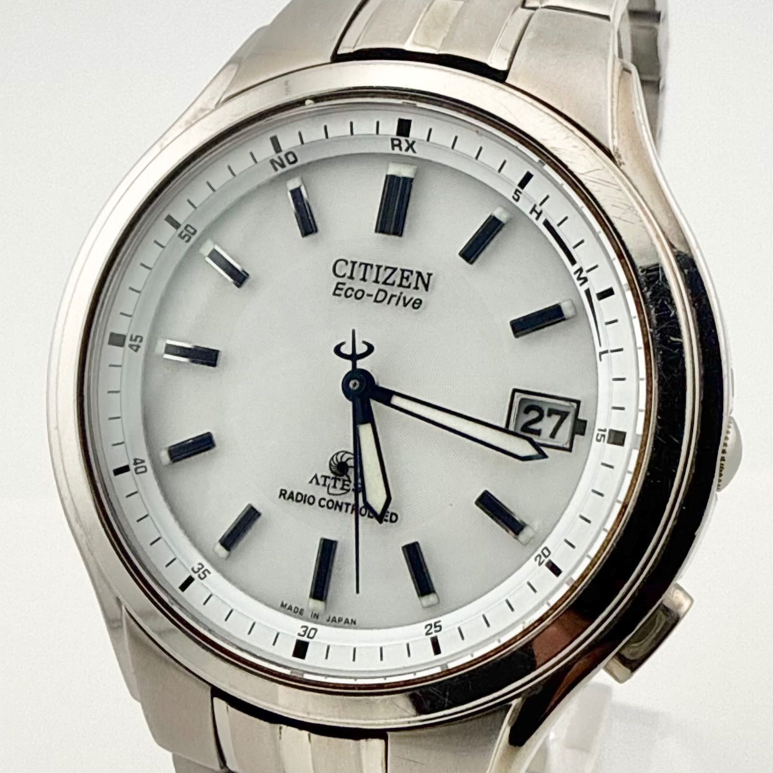 稼働 CITIZEN ATTESA 腕時計 電波ソーラー チタン 2253 【公式通販】