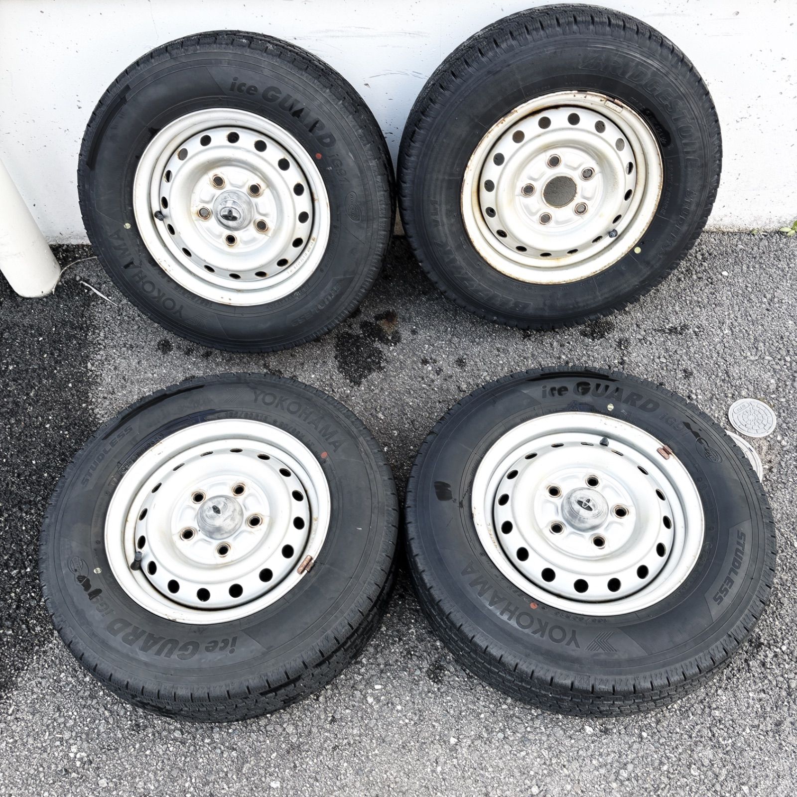 最終値下げ【送料無料！！バリ溝】トヨタ タウンエース 純正ホイール 