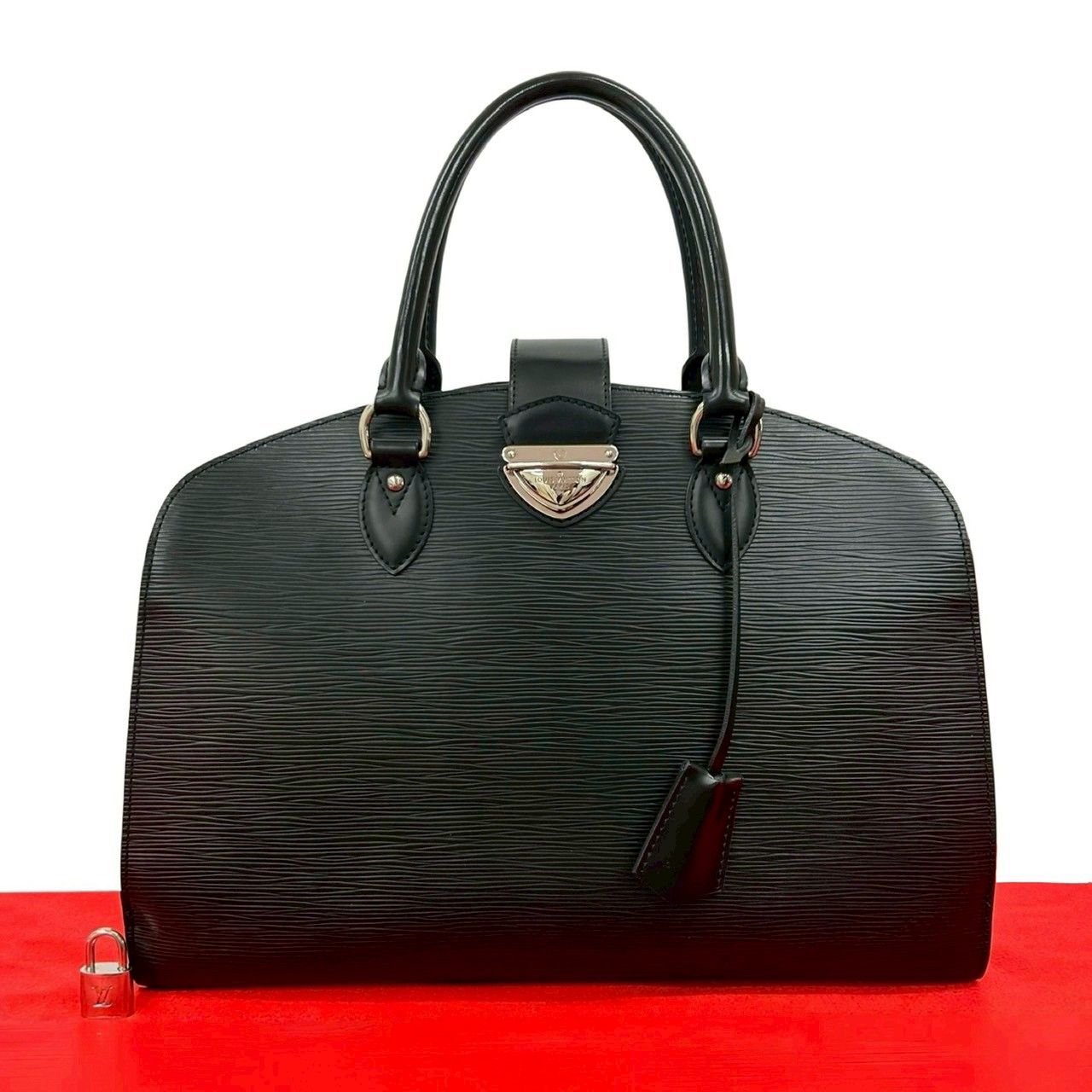極 美品 LOUIS VUITTON ルイヴィトン ポンヌフ GM ロゴ 金具 エピ 