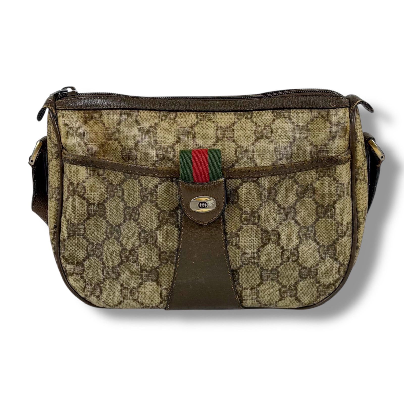 オールドグッチ OLD GUCCI シェリーライン ショルダーバッグ GG オールドグッチ OLD GUCCI シェリーライン ショルダーバッグ GG