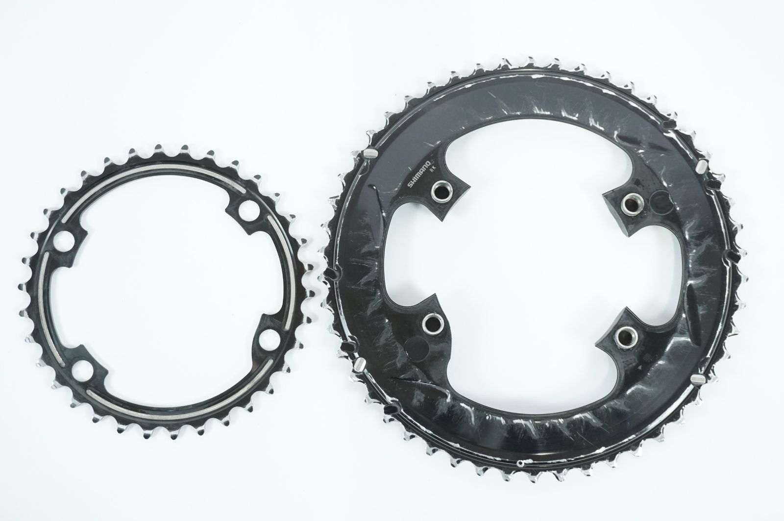 未使用 シマノ FC-R9100 50-34Tチェーンリングセット SHIMANO 「シマノ」 DURA ACE FC-R9100 50-34T チェーンリングセット