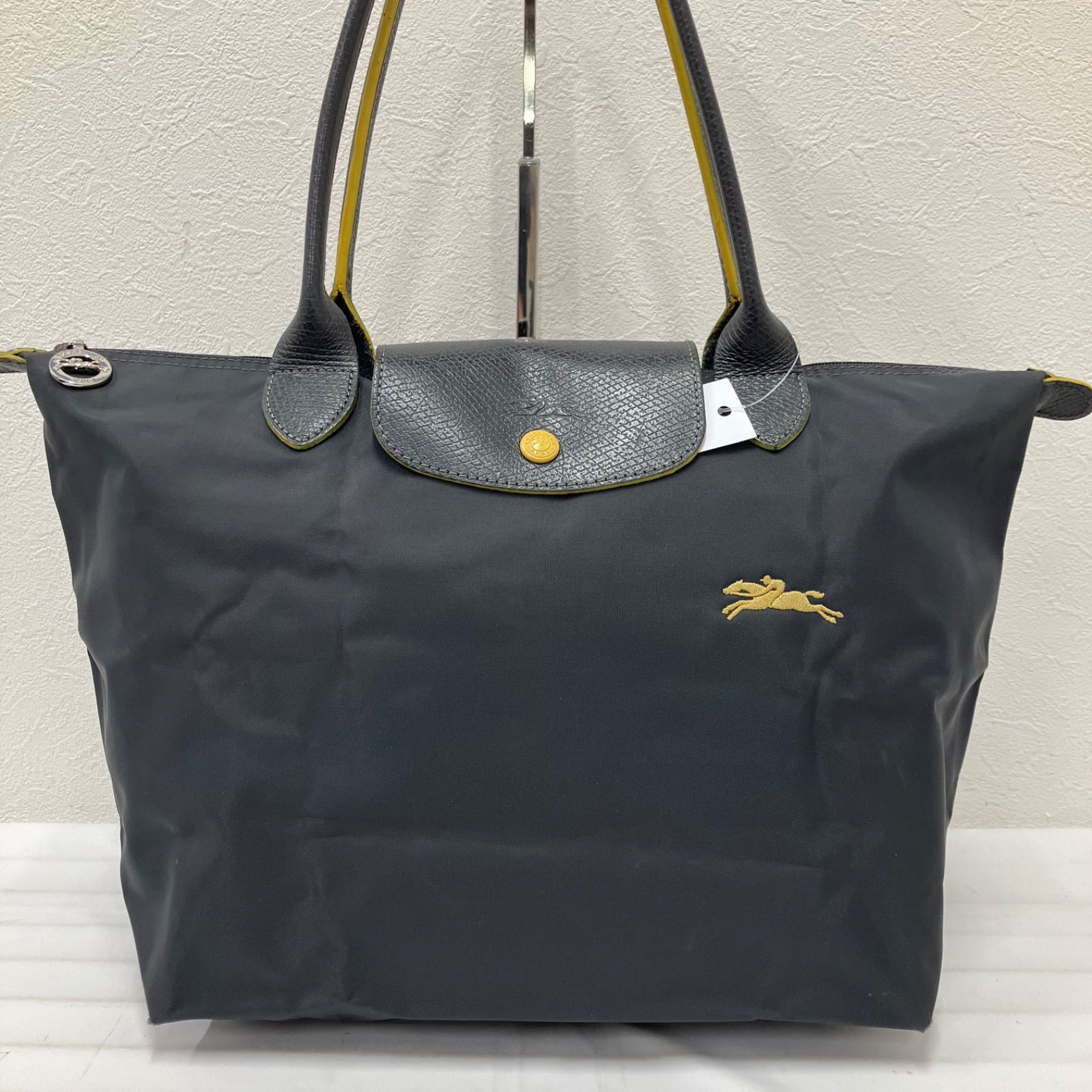 1188 LONGCHAMP ロンシャン トートバッグ ルプリアージュ グレー 