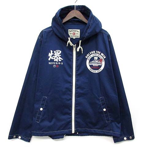 テッドマン WedsSport カミナリ BANDOH コラボ ブルゾンパーカー TEDMAN テッドマン WedsSport カミナリモータース BANDOH コラボ