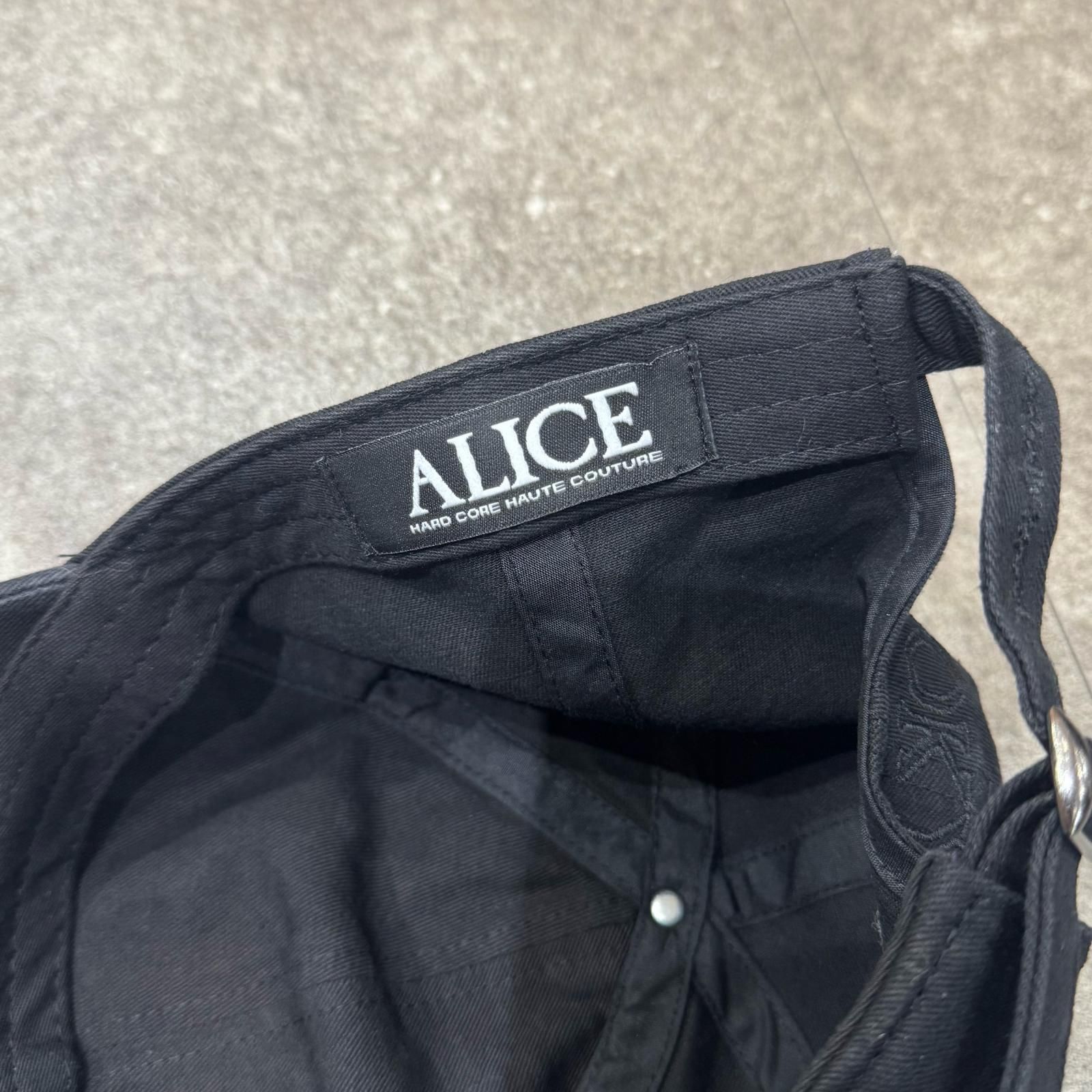 ALICE HOLLYWOOD ATELIER 2.0 CAP 刺繍キャップ キャップ アリス