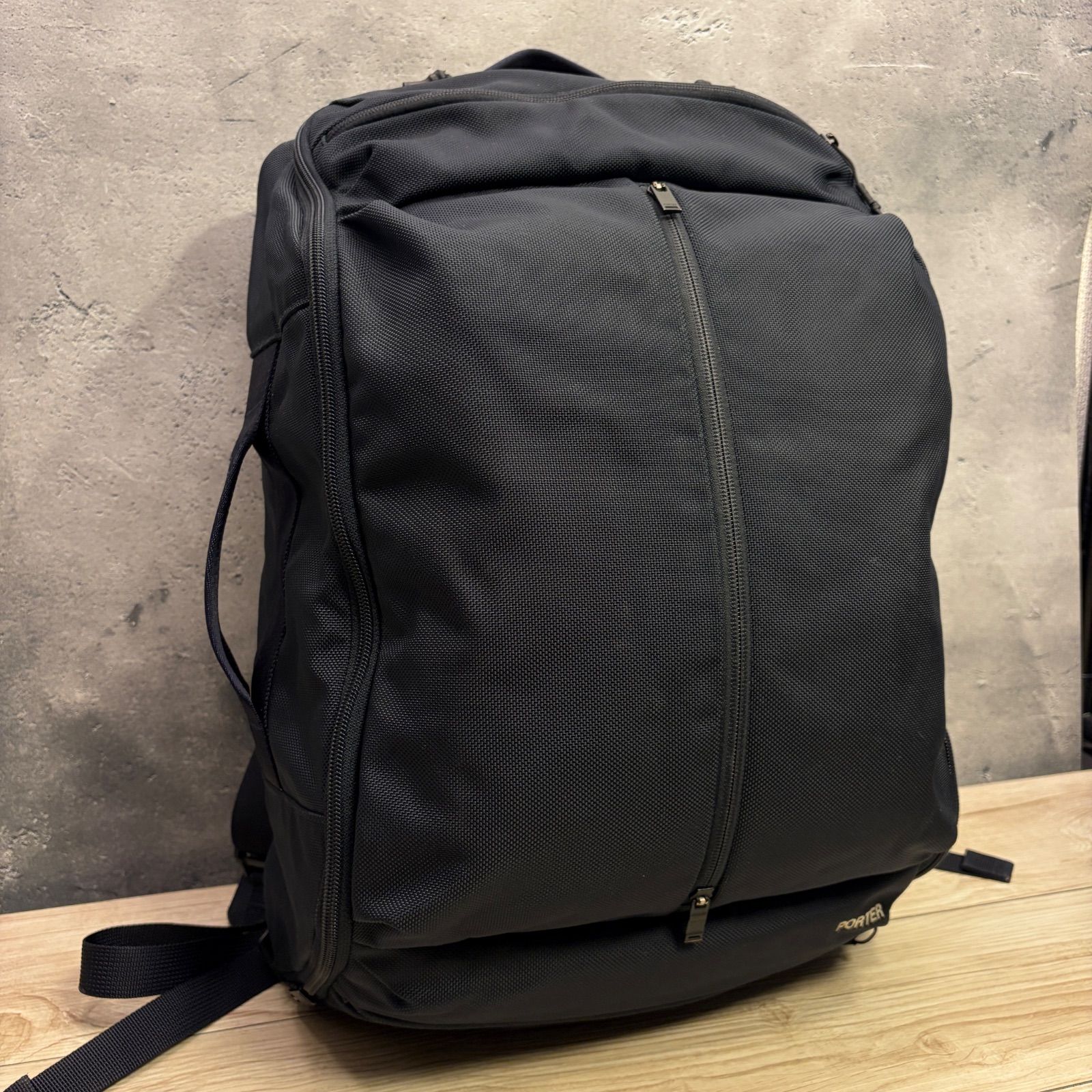 PORTER UPSIDE 3WAY ブリーフケース リュック ネイビー ビジネスバッグ 