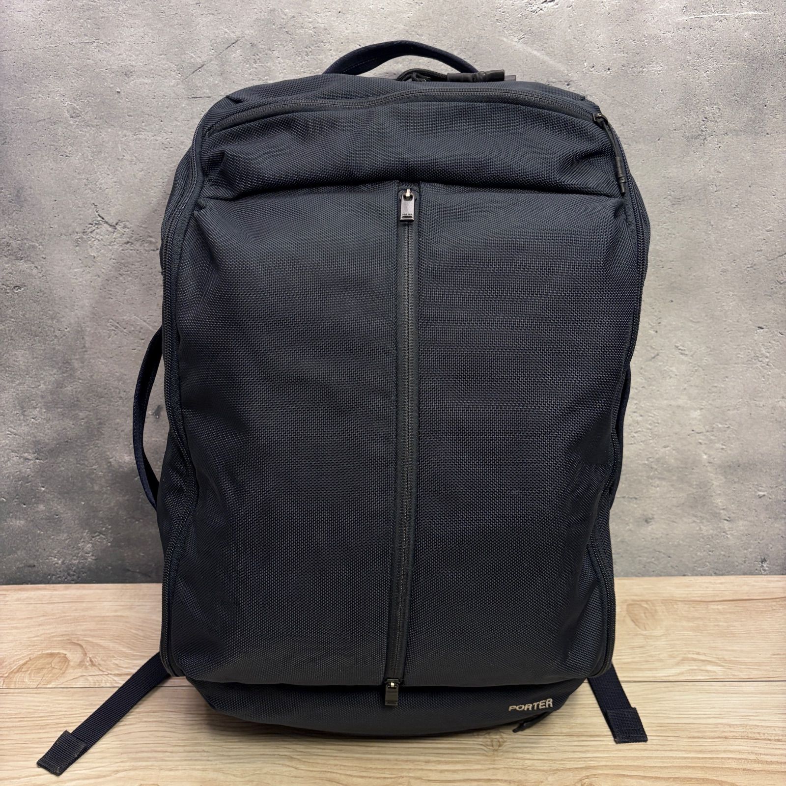 PORTER アップサイド　ビジネスバック　3way　ネイビー　ポーター PORTER UPSIDE 3WAY ブリーフケース リュック ネイビー ビジネスバッグ