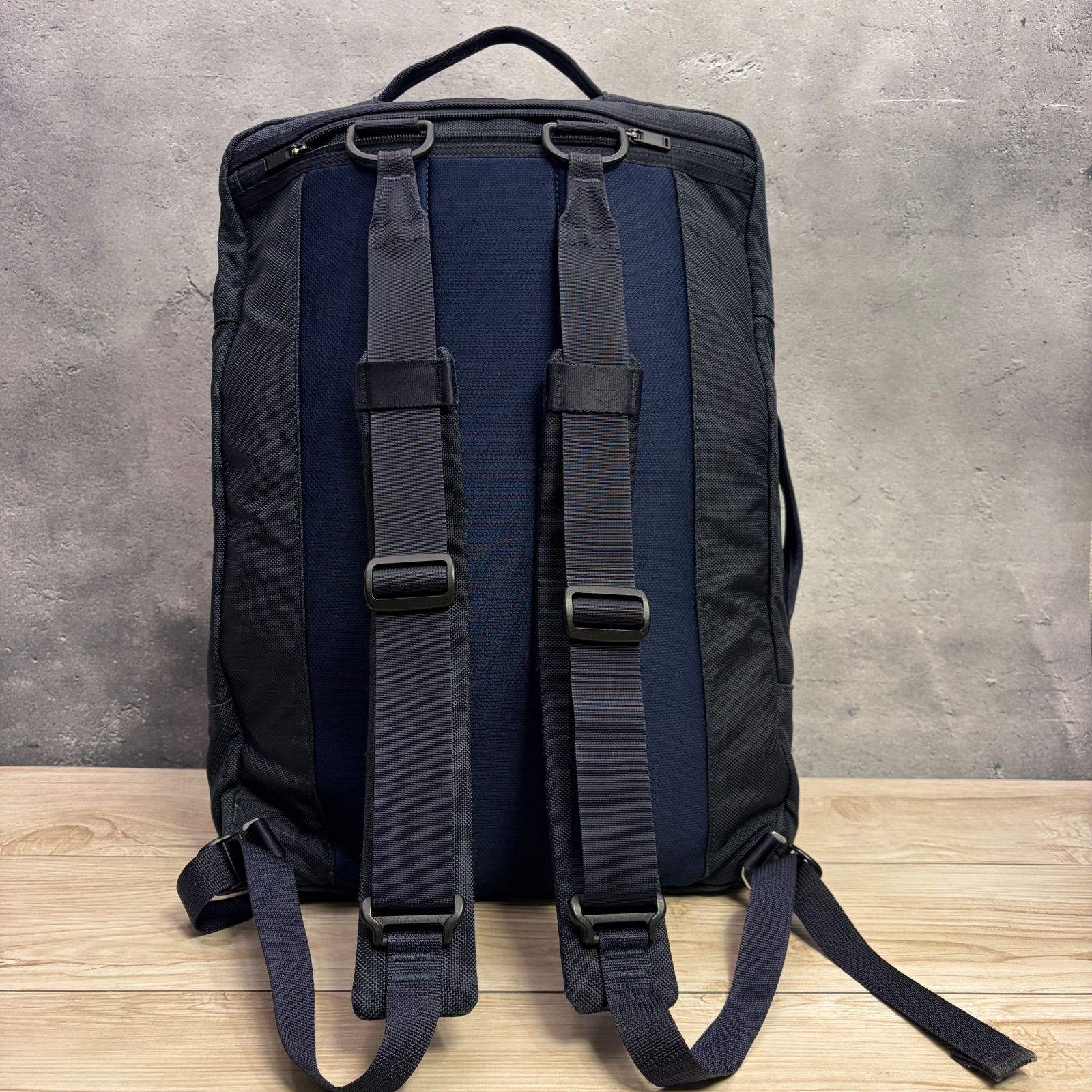 PORTER UPSIDE 3WAY ブリーフケース リュック ネイビー ビジネスバッグ