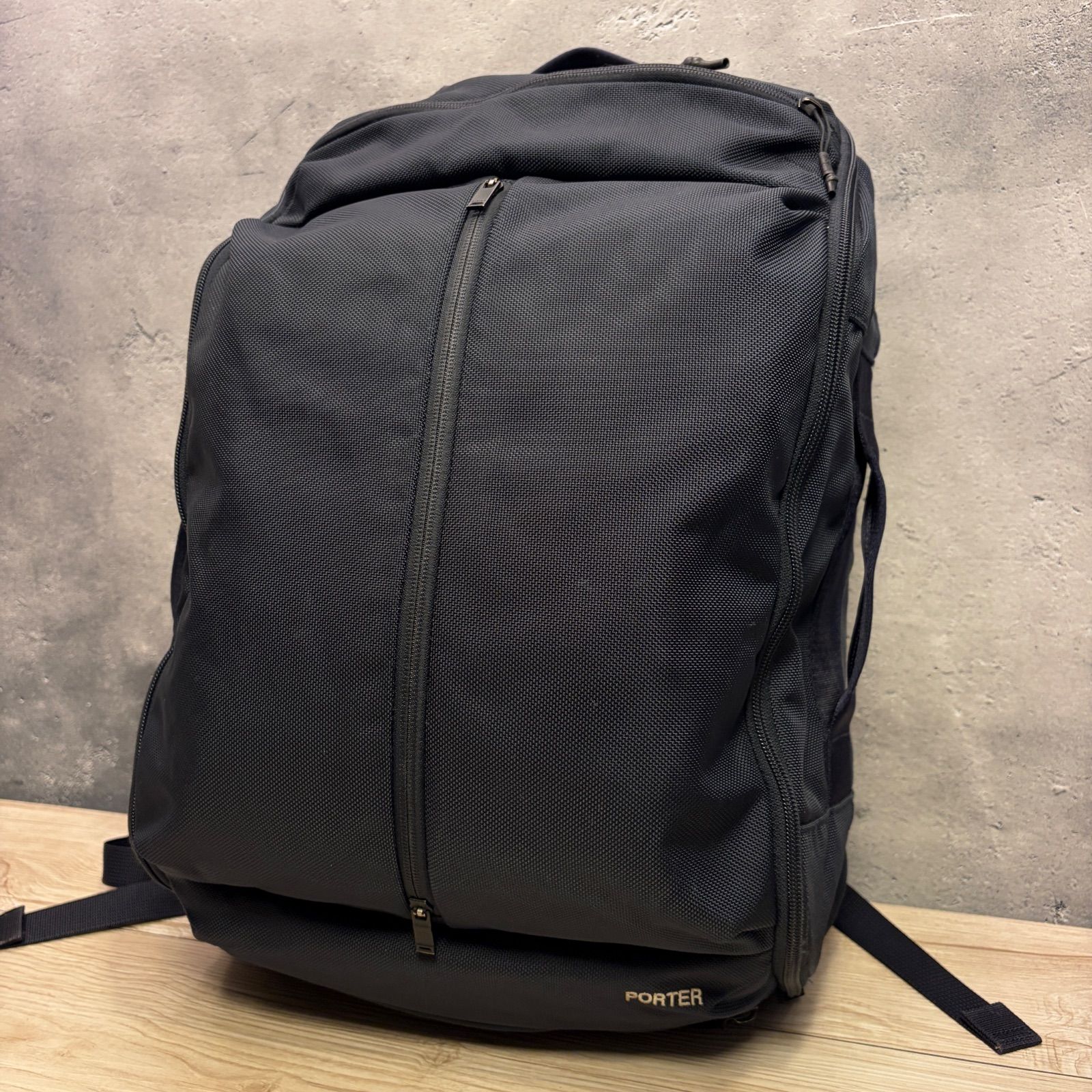 ポーター　ヒート ビジネスバッグ　3way　黒　ナイロン　リュック　PORTER PORTER ビジネスバッグ リュック ナイロン 黒 3way ヒート