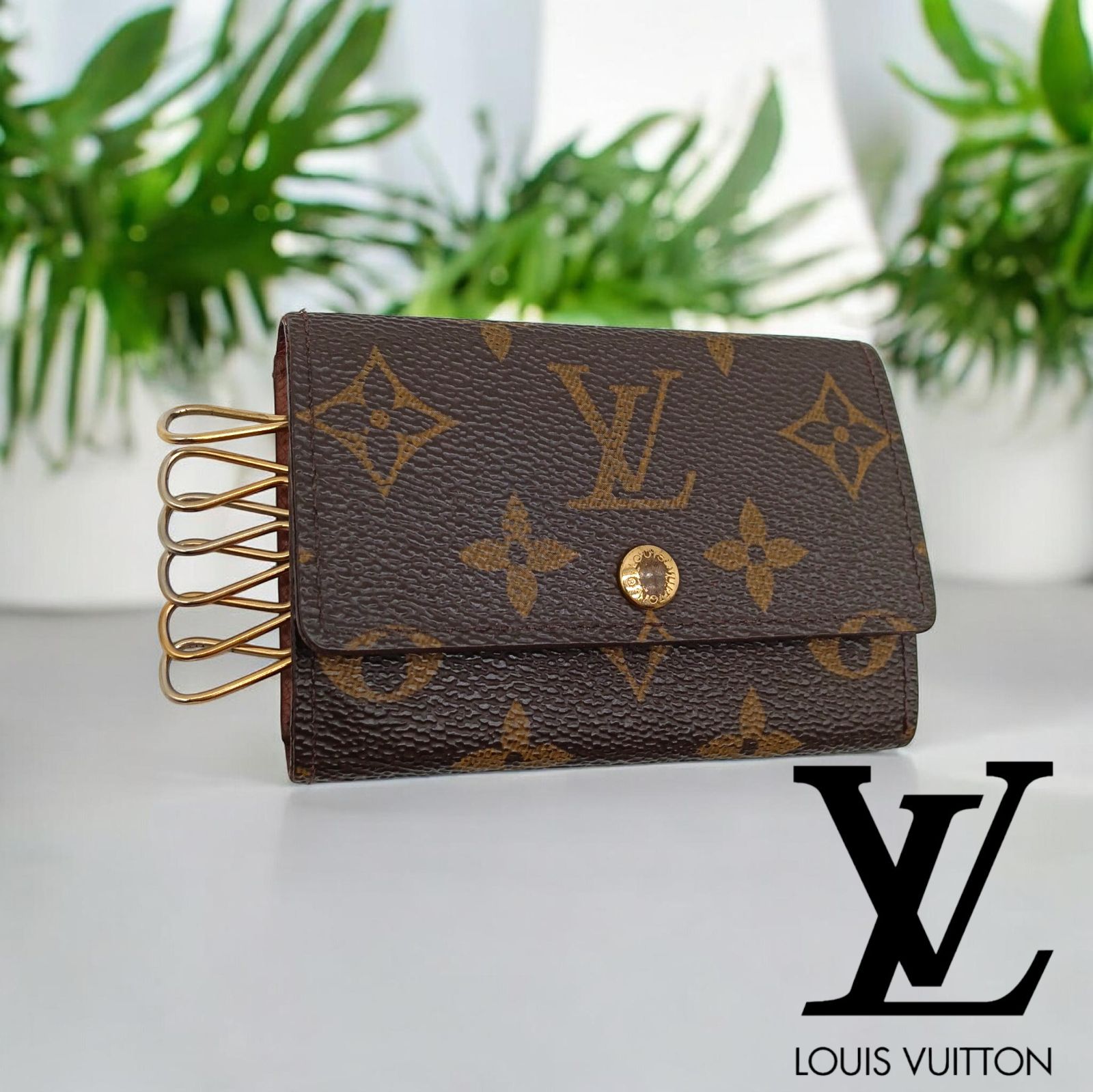 LOUIS VUITTON ルイヴィトン ミュルティクレ6 6連キーケース 