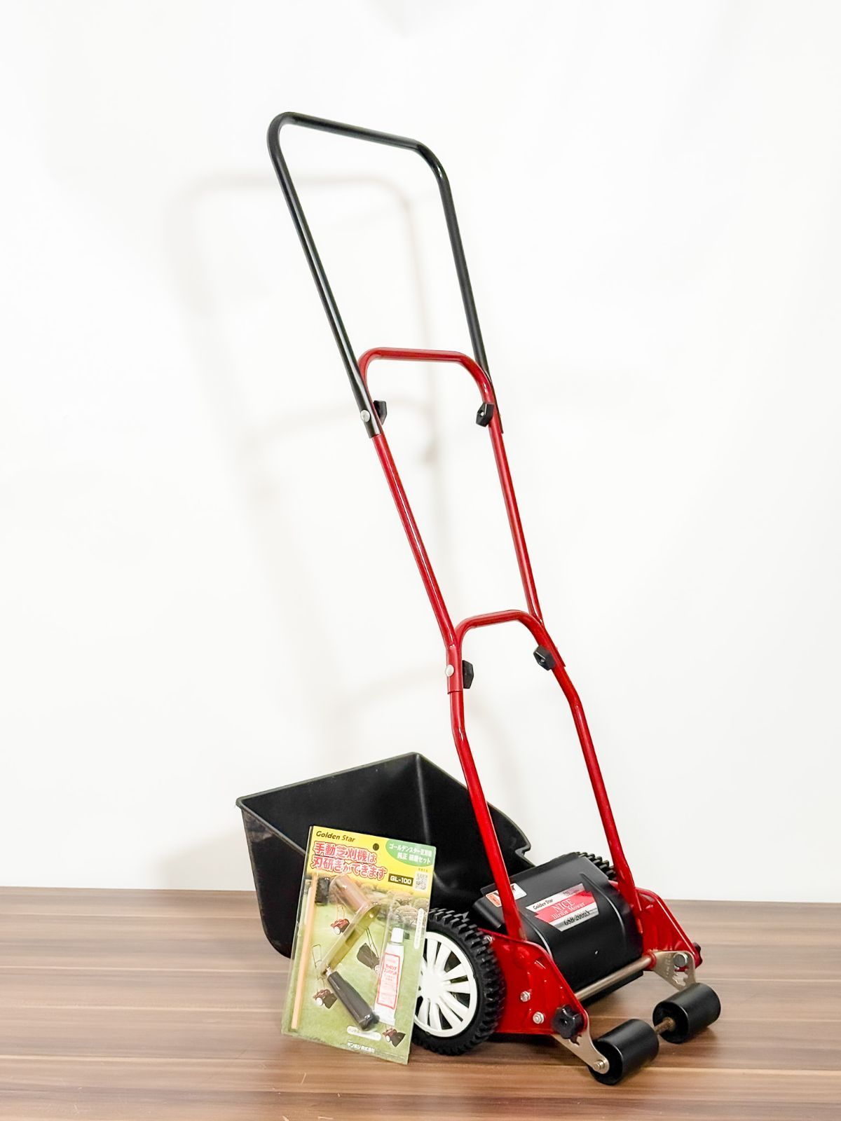 Golden Star 手動芝刈機 NICE Birdie Mower GSB-2000N 中古難あり 