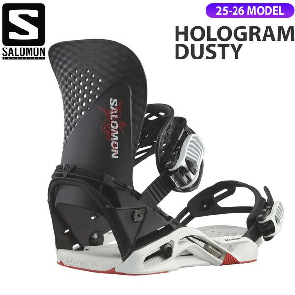 サロモン ホログラムダスティ SALOMON HOLOGRAM DUSTY 日本正規品 レイトモデル 限定 スノーボード ビンディング