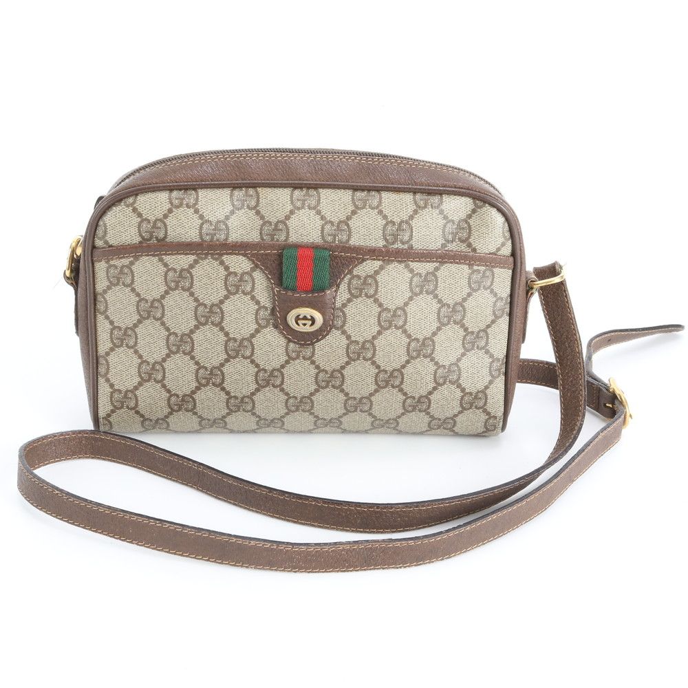 美品 GUCCI オールドグッチ ショルダーバッグ シェリーライン 美品 GUCCI オールドグッチ ショルダーバッグ シェリーライン