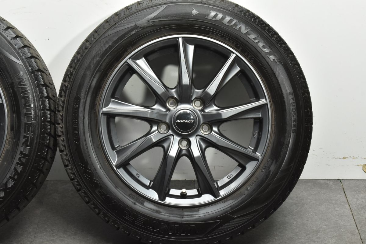 バリ溝】DUFACT 16in 6.5J +47 PCD114.3 ダンロップ ウィンター