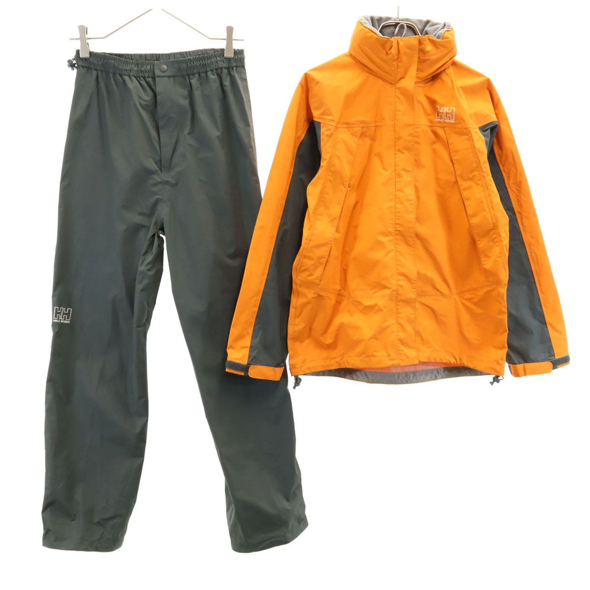 HELLY HANSEN ヘリーハンセン レインジャケット 上下 セットアップ M 