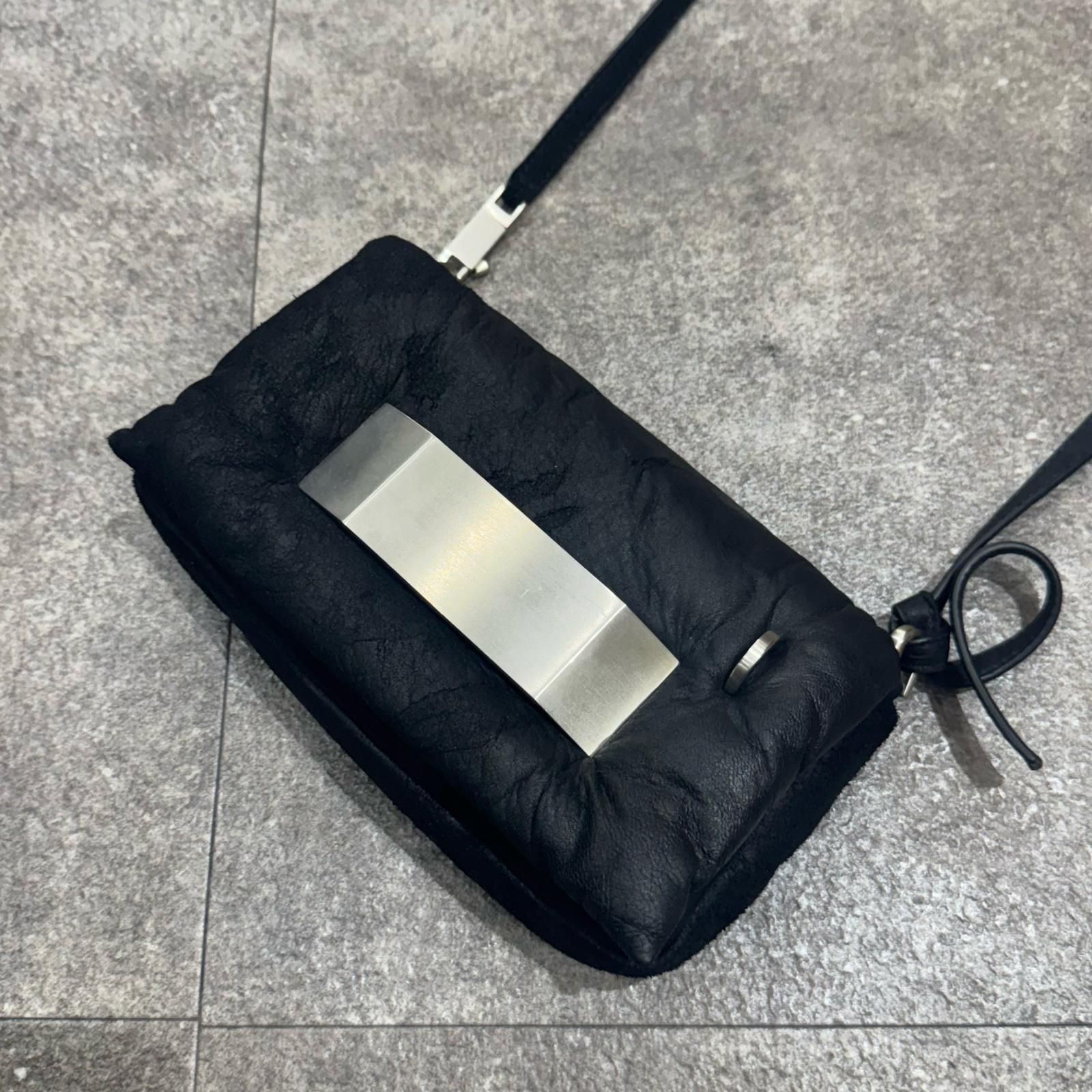 参考上代256300円 Rick Owens PILLOW GRIFFIN / BLK ピローグリフィン 