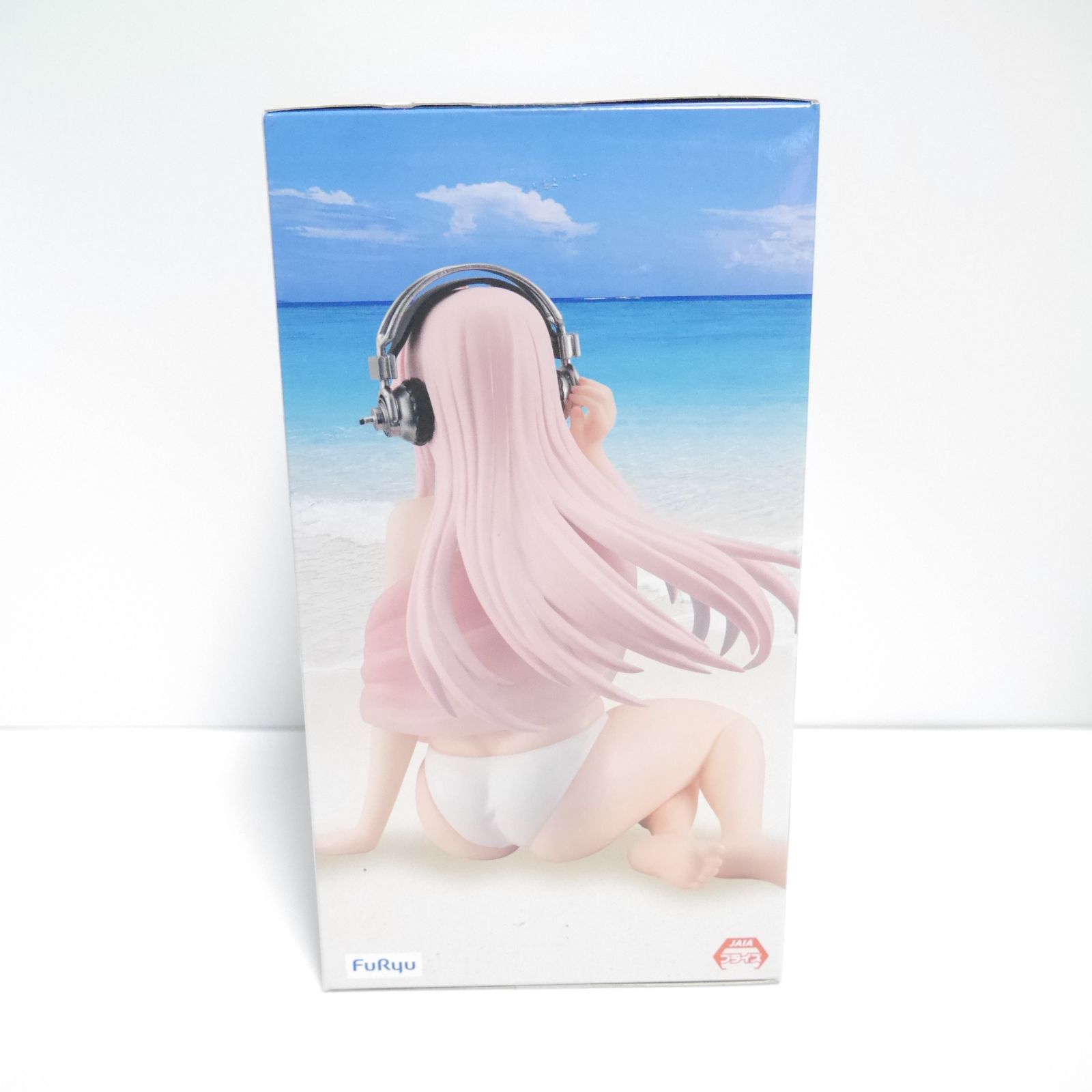 すーぱーそに子 ぬーどるストッパーフィギュア りにゅーある！ ホワイト ブラック すーぱーそに子 SUPER SONICO ぬーどるストッパー ホワイトビキニver