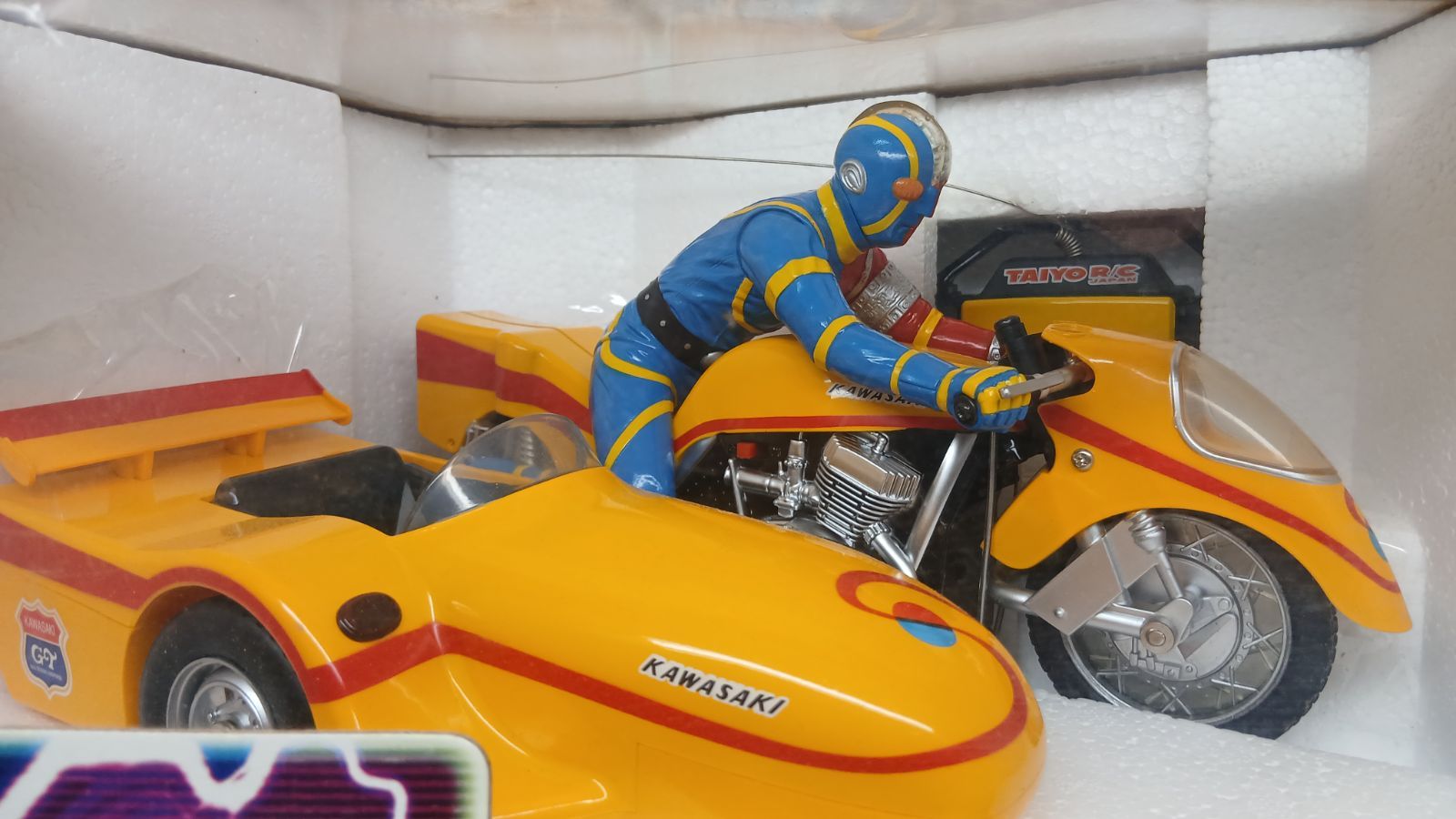 希少】【レトロ】R/C ラジコン 人造人間キカイダー サイドマシン