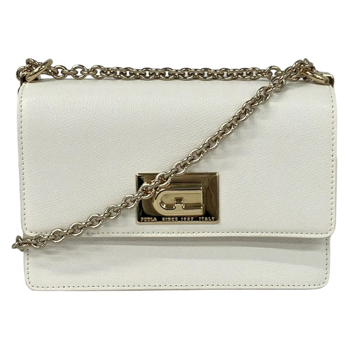 FURLA(フルラ) ショルダーバッグ 1927 白 チェーンショルダー/クロス 
