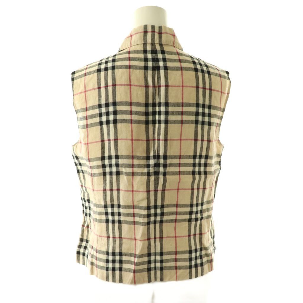 バーバリー BURBERRY セットアップ上下 ノバチェック リネン