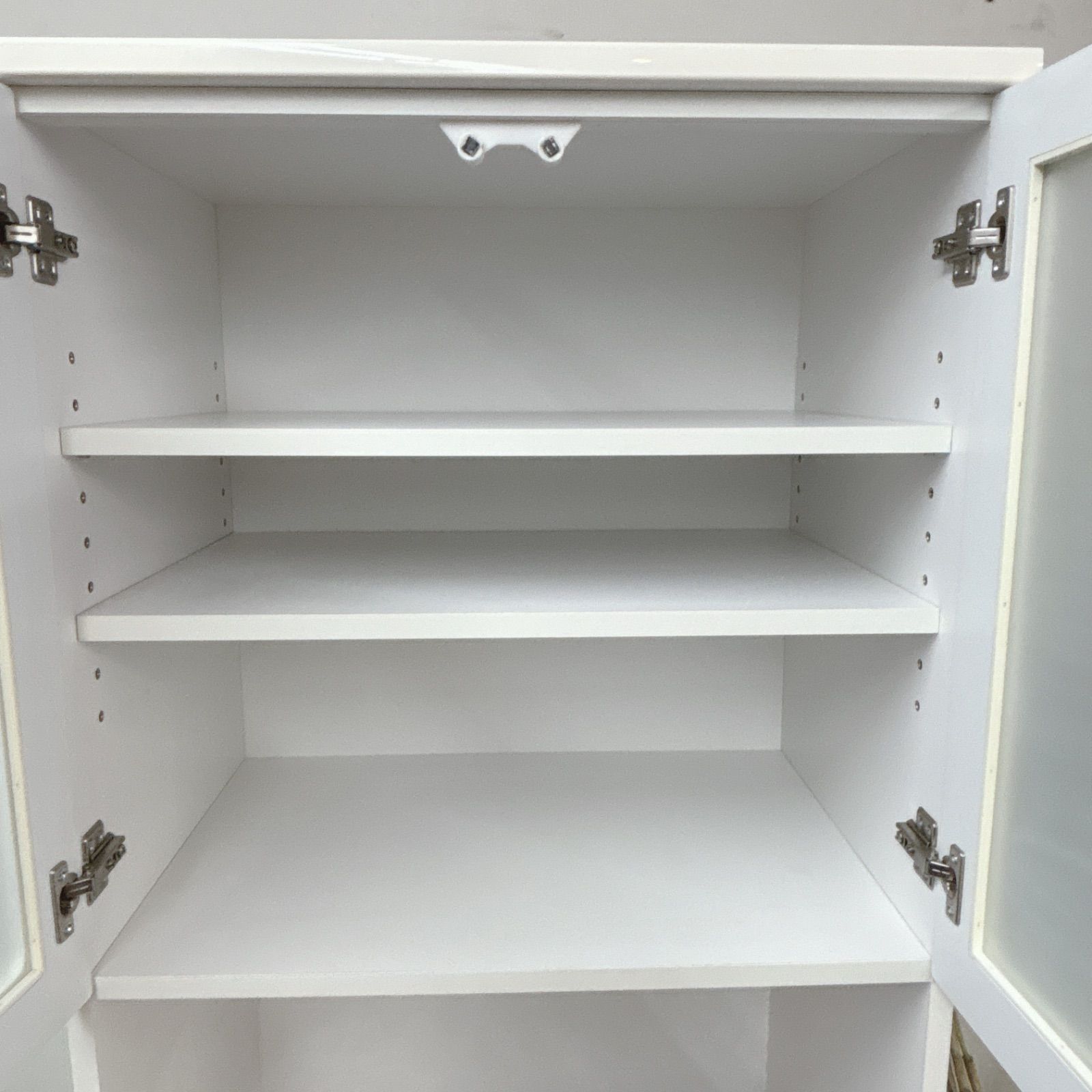 I754 ? 吉川木工 大川家具 キッチンボード 食器棚 ⭐ クリーニング済 