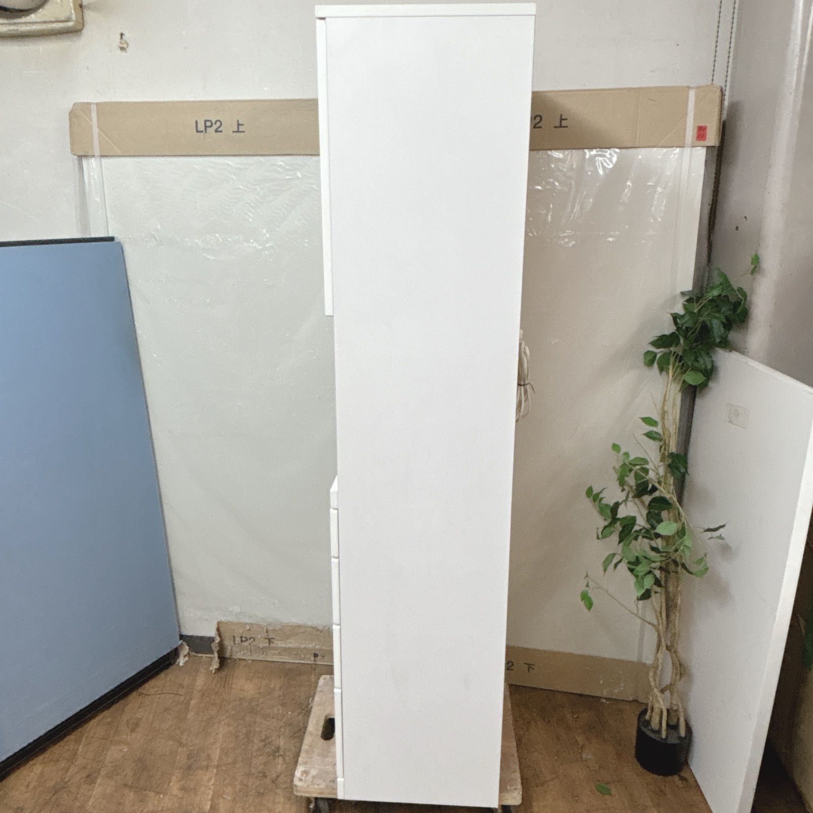 I754 ? 吉川木工 大川家具 キッチンボード 食器棚 ⭐ クリーニング済 