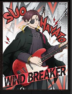中国 WIND BREAKER コラボカフェ UVライト 色紙 蘇枋 隼飛