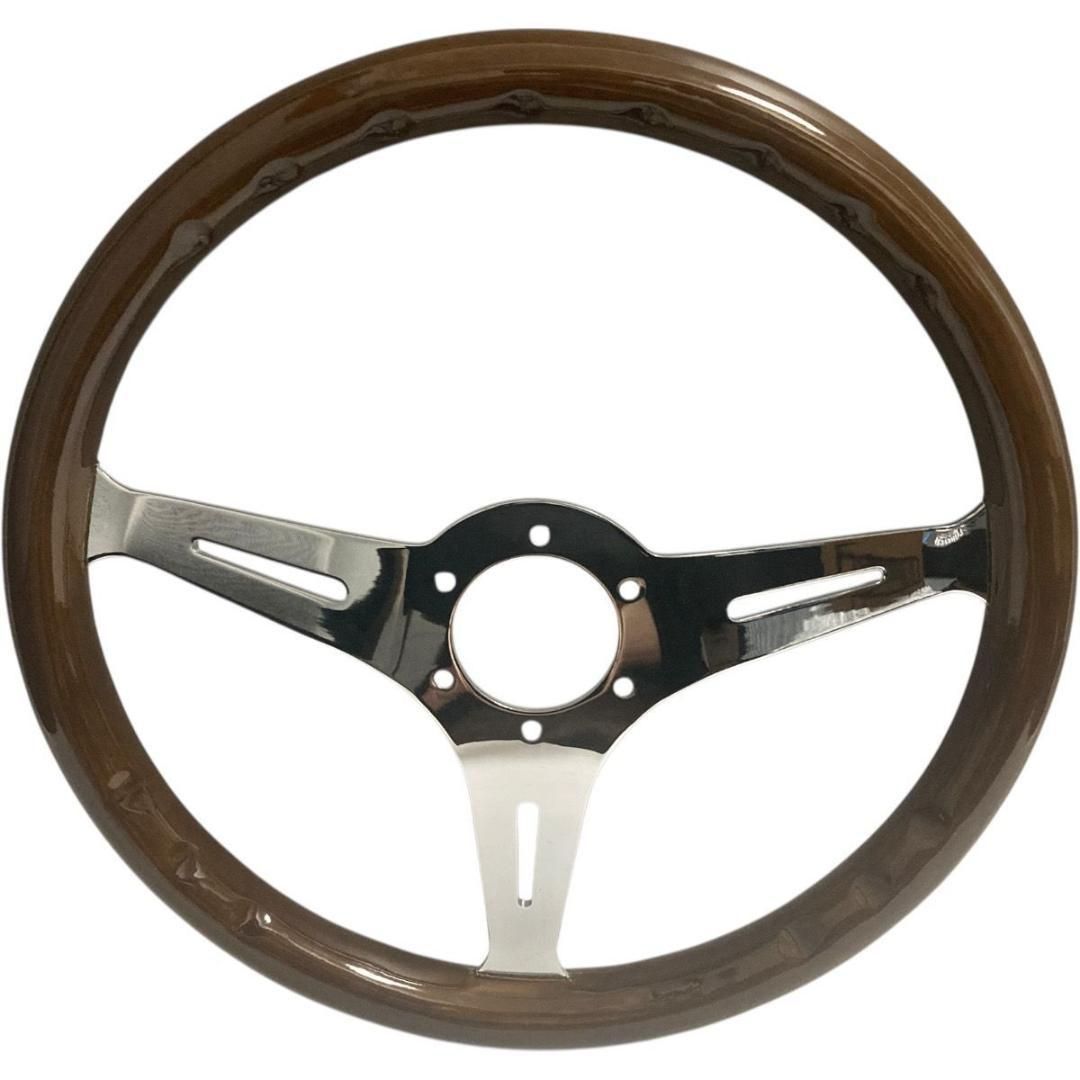 FOREVER アメ車 SHARP 38cm 380mm - ハンドル ウッドハンドル 新品未