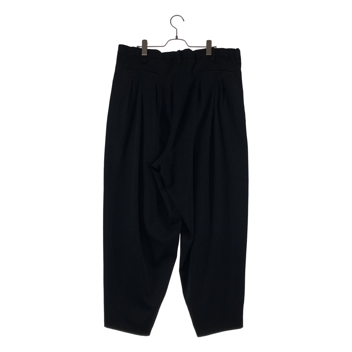 90'sヨウジヤマモトプールオム サイト ツータックパンツ ワイド ウールギャバ 美品】 YOHJI YAMAMOTO POUR HOMME / ヨウジヤマモトプールオム