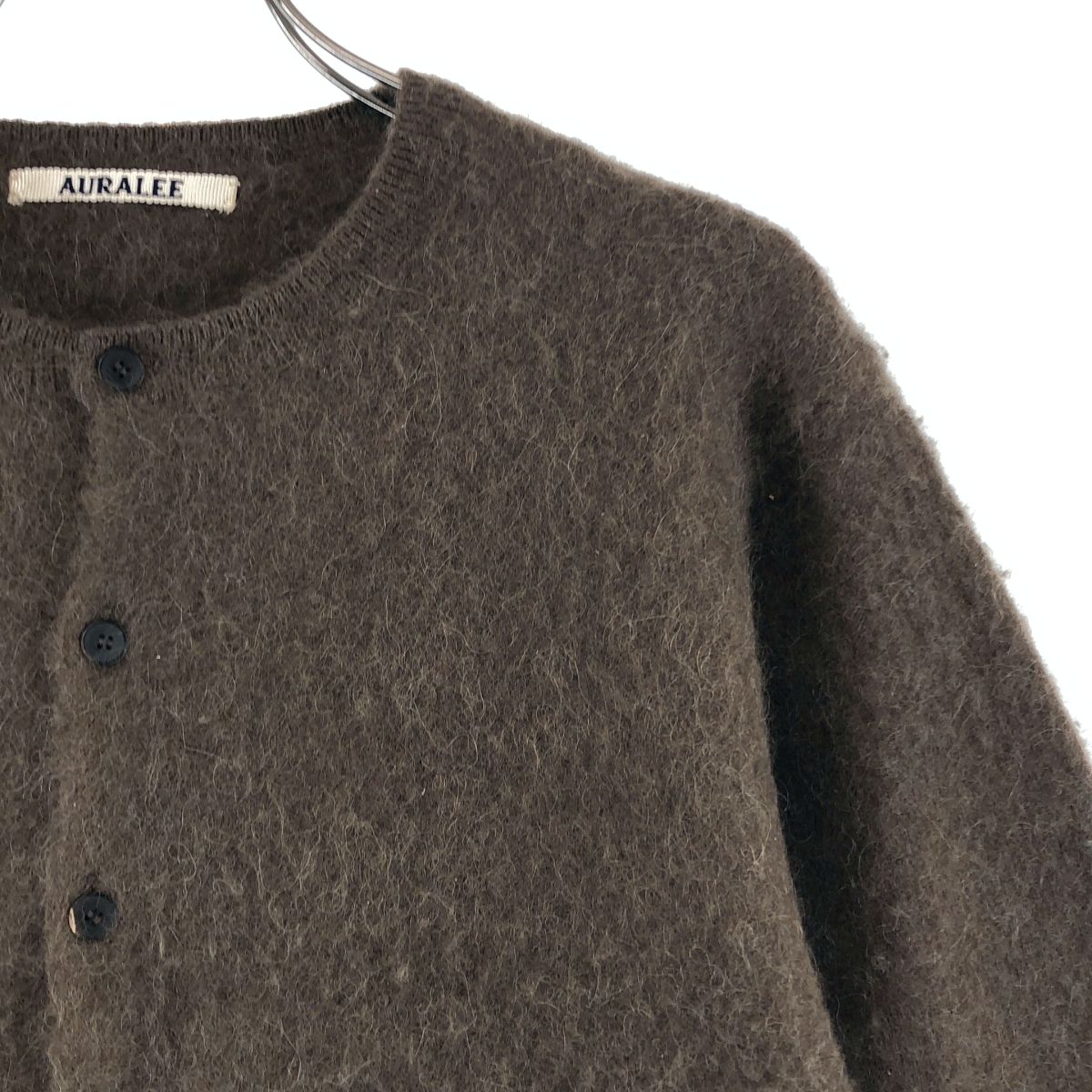 AURALEE / オーラリー | 2025AW | GARMENT-DYED BABY ALPACA FUR KNIT