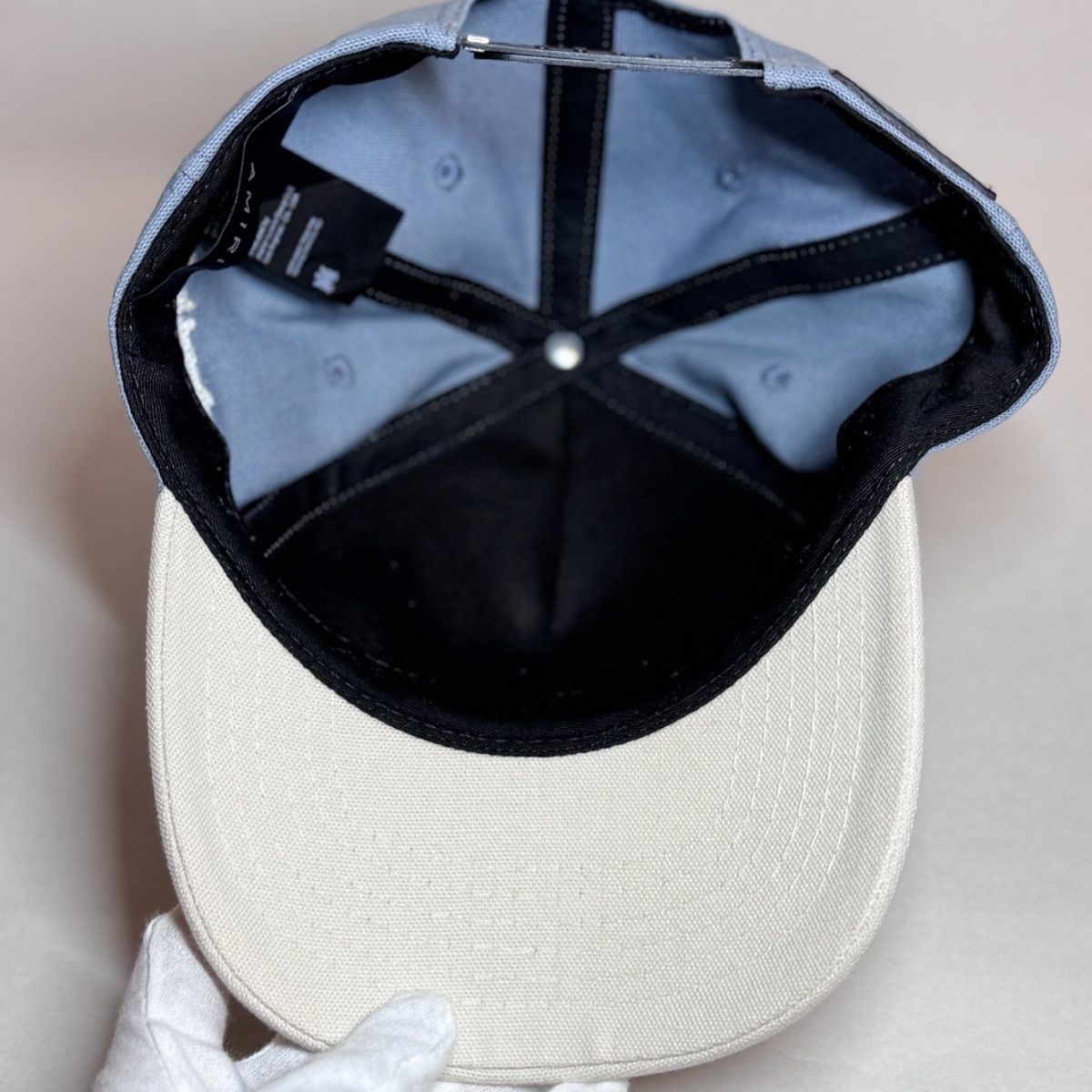 美品 レア AMIRI アミリ MA TWO TONE CANVAS HAT キャップ 美品 レア AMIRI アミリ MA TWO TONE CANVAS HAT キャップ