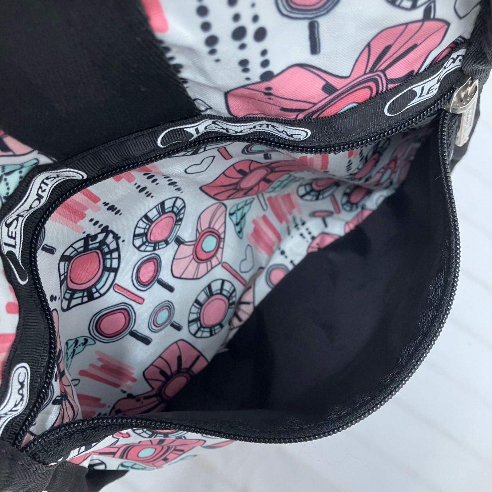 1176 LeSportsac レスポートサック ボストンバッグ 2way 旅行 大容量 