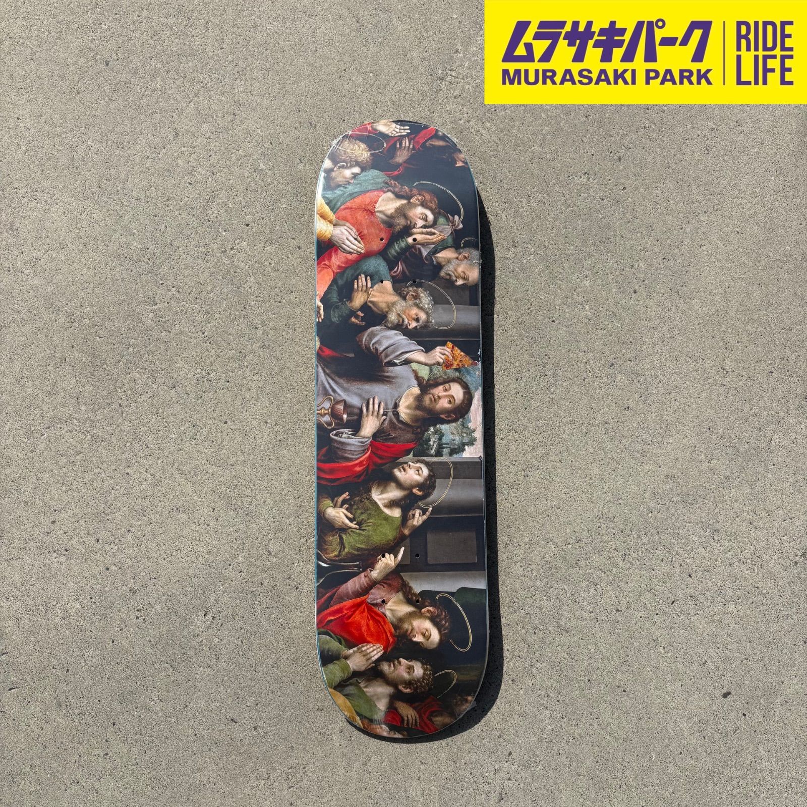 ムラサキパーク公式】PIZZA SKATEBOADS LAST SUPPER 8.25 inch deck 