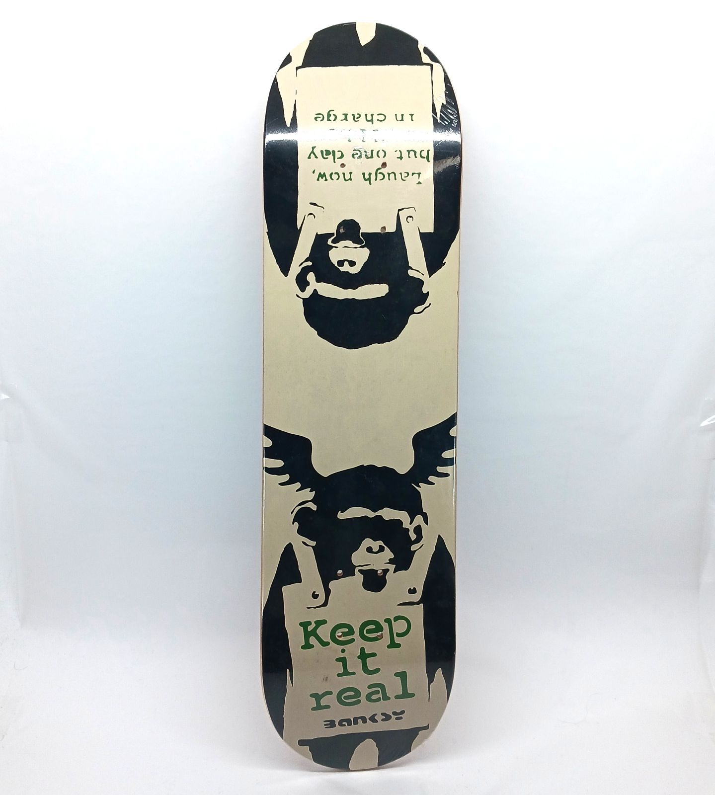 未使用】 Banksy バンクシー SKATEBOARD DECK スケートボードデッキ 