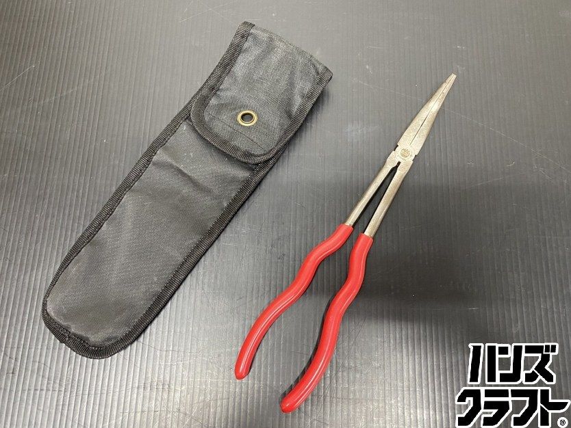 ●【送料無料】【保管未使用品】MAC TOOLS マックツールズ P114BN ロングリーチプライヤー 45度 ベントノーズ ※保管汚れ有