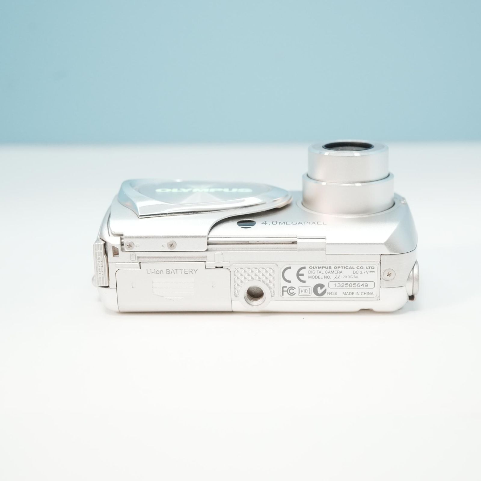 カメラ OLYMPUS μ -20 DIGITAL デジカメ 美品 a6173
