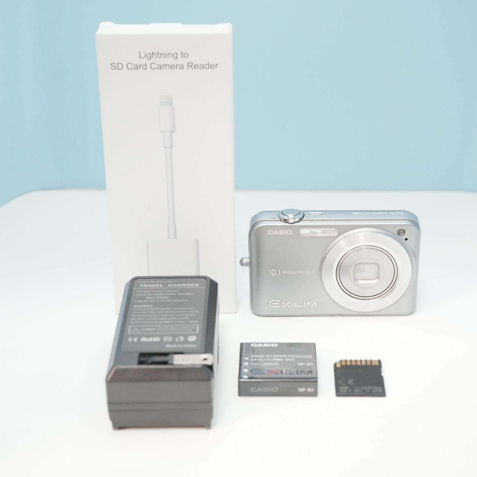 CASIO EXILIM EX-Z1080 デジカメ スマホ転送OK フルセット 美品 a6171