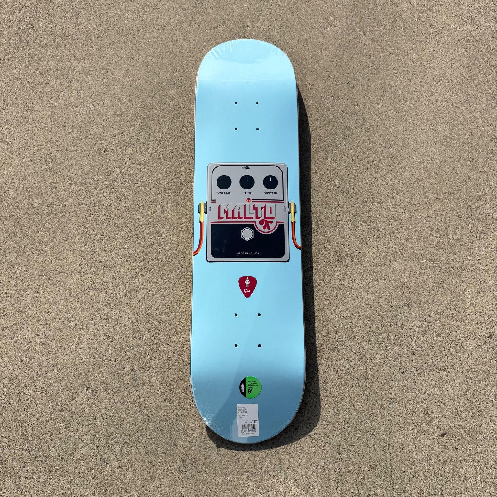 ムラサキパーク公式】GIRL SEAN MALTO MODEL DECK 8.0 inch deckデッキ 