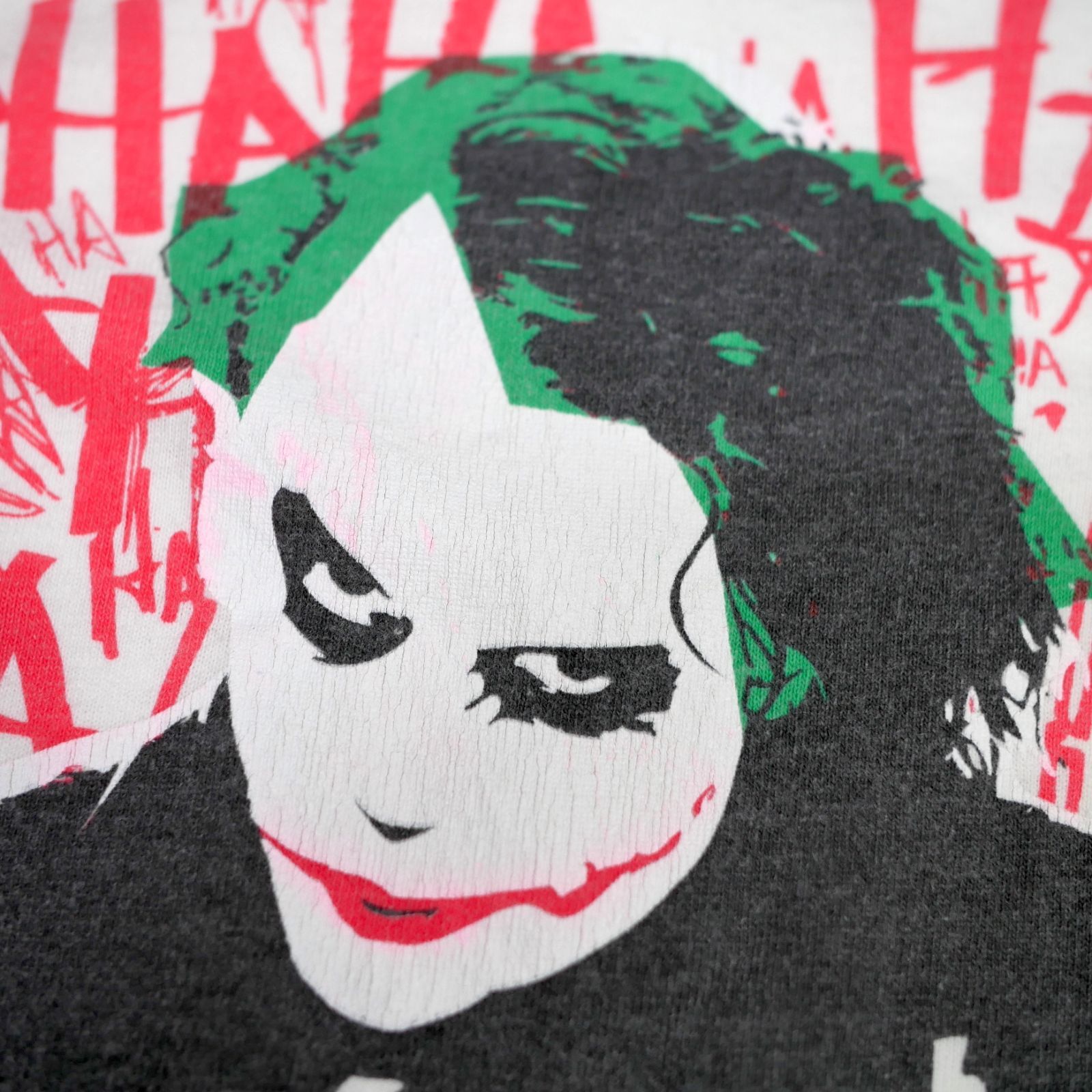 L】00s 2008 映画 The Dark Knight ダークナイト JOKER ジョーカー T 