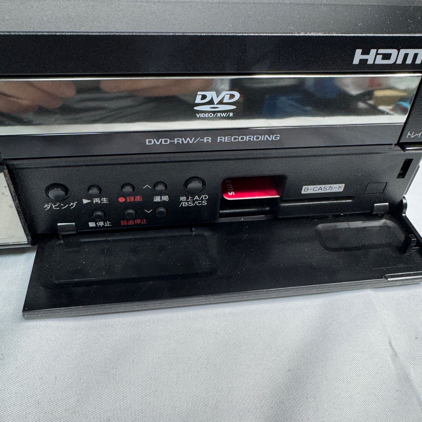 ジャンク品】SHARP AQUOS HDD/DVD/ビデオ一体型レコーダー DV-ACV52