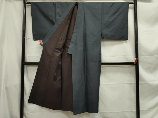 平和屋着物□男性 本場大島紬 アンサンブル 80亀甲 総詰め 正絹 逸品