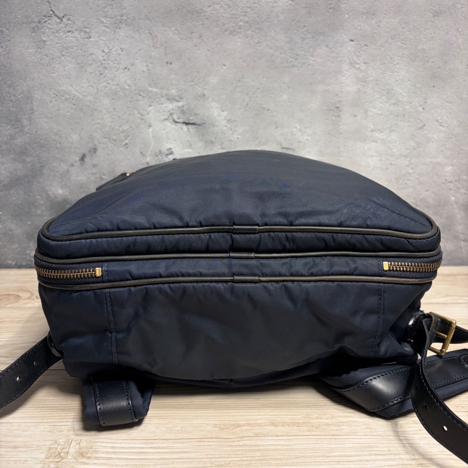 Felisi フェリージ 19-26 リュック バックパック ナイロン×レザー